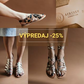 Bohovské sandále ATHENKY –25 % Athenky — obľúbené u žien, ktoré chcú štýl aj komfort. Teraz –25 % na všetky modely. 🧡...